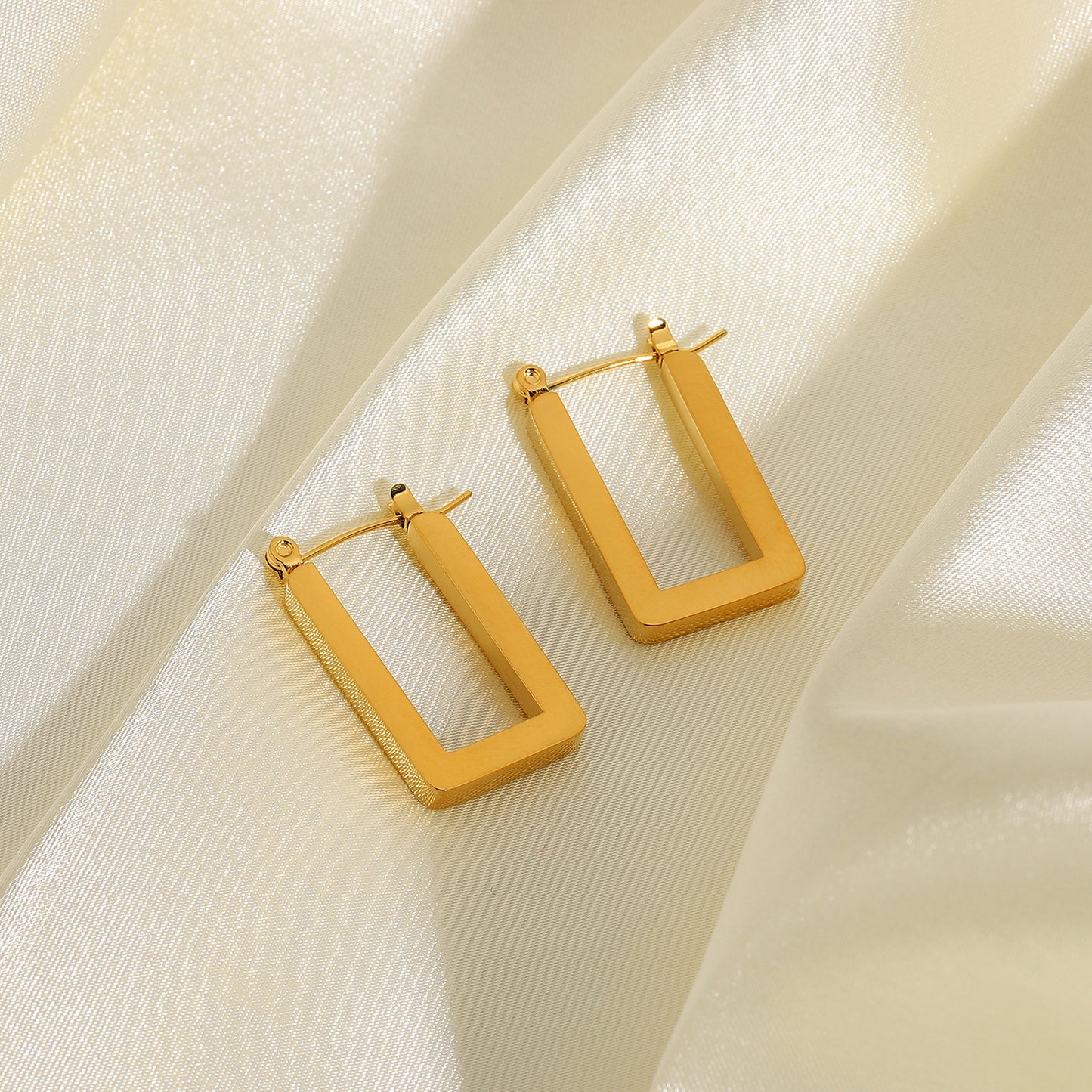 Geometric Hoop Earrings