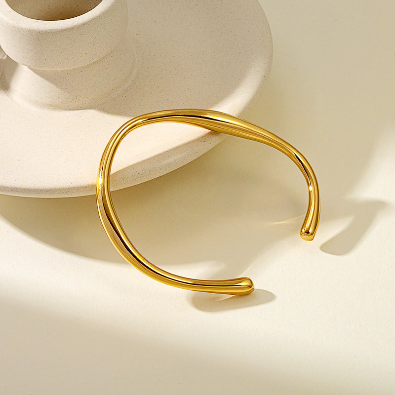 Chunky Geometric Bangle