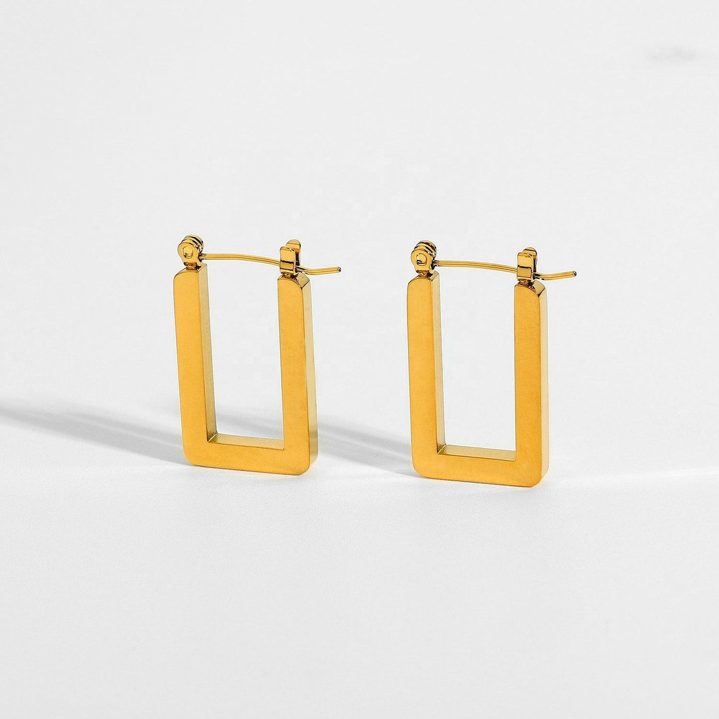 Geometric Hoop Earrings