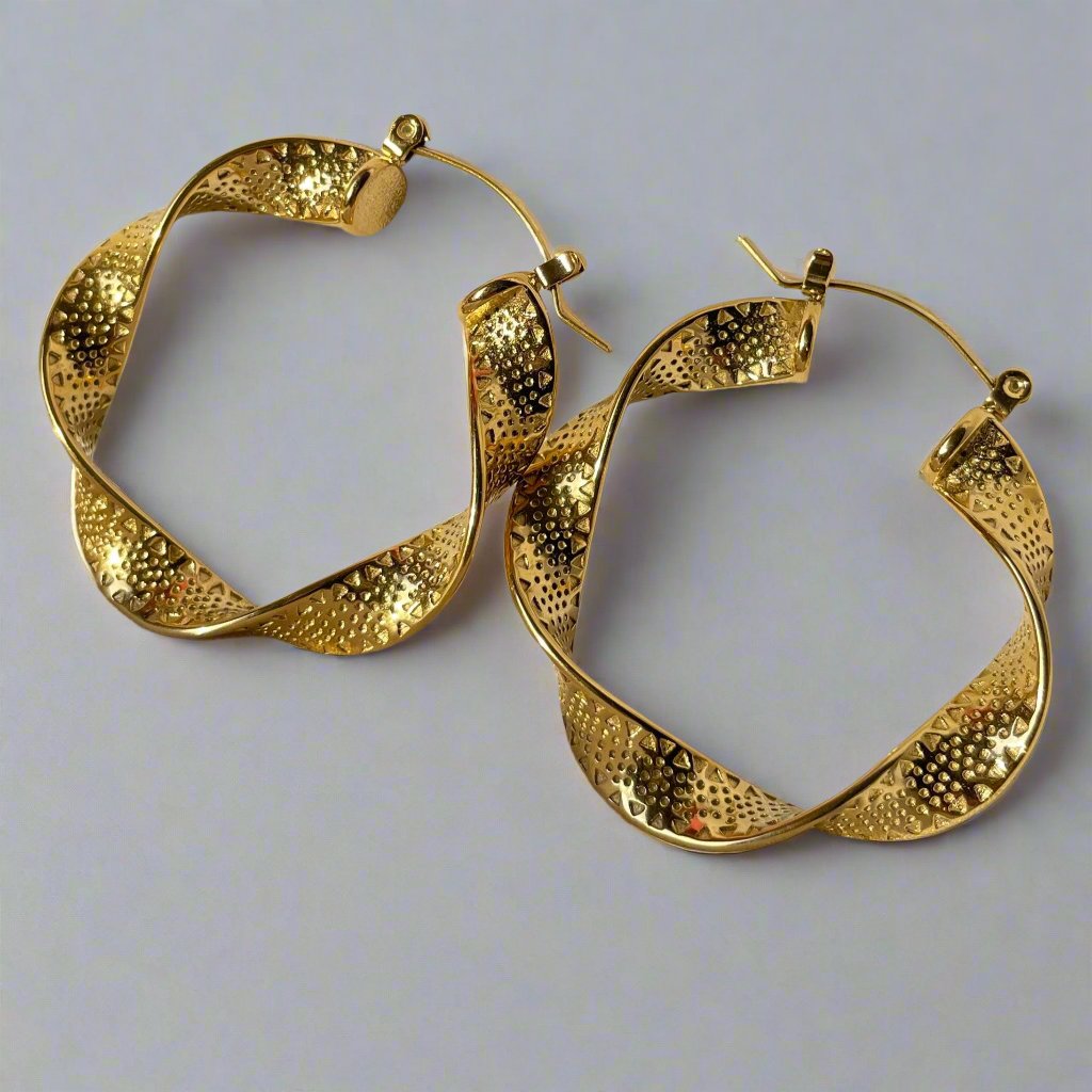 Irregular Gold hoops