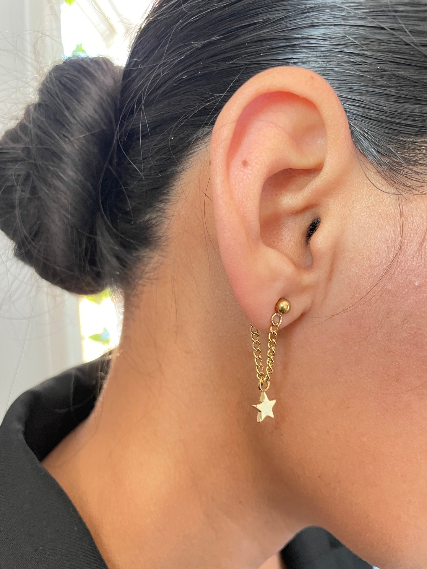 Star Dangle Earrings