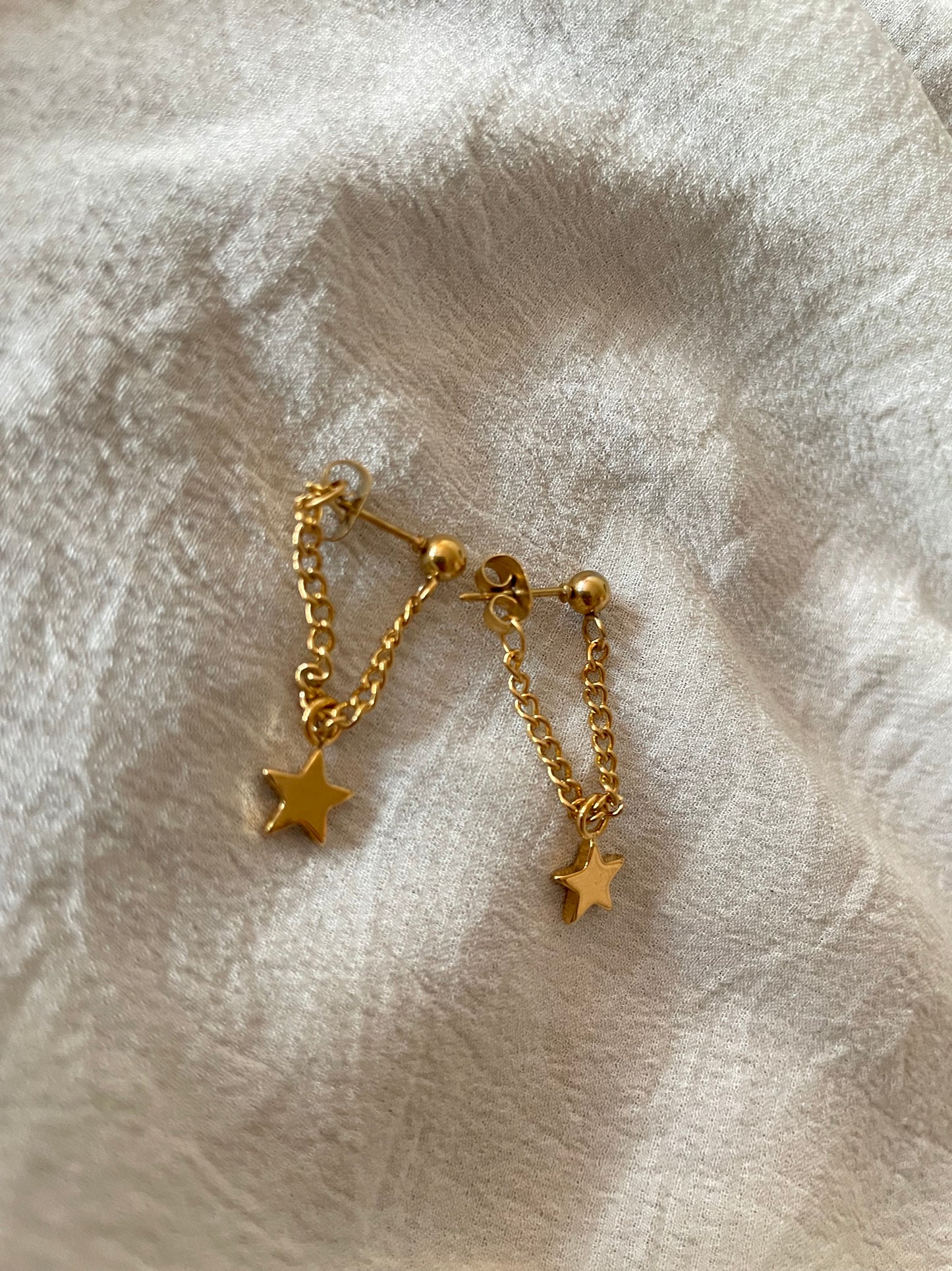 Star Dangle Earrings