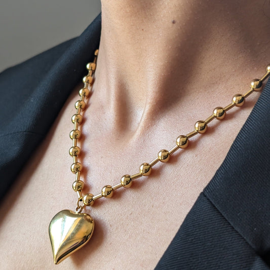 Bold Affection Heart necklace