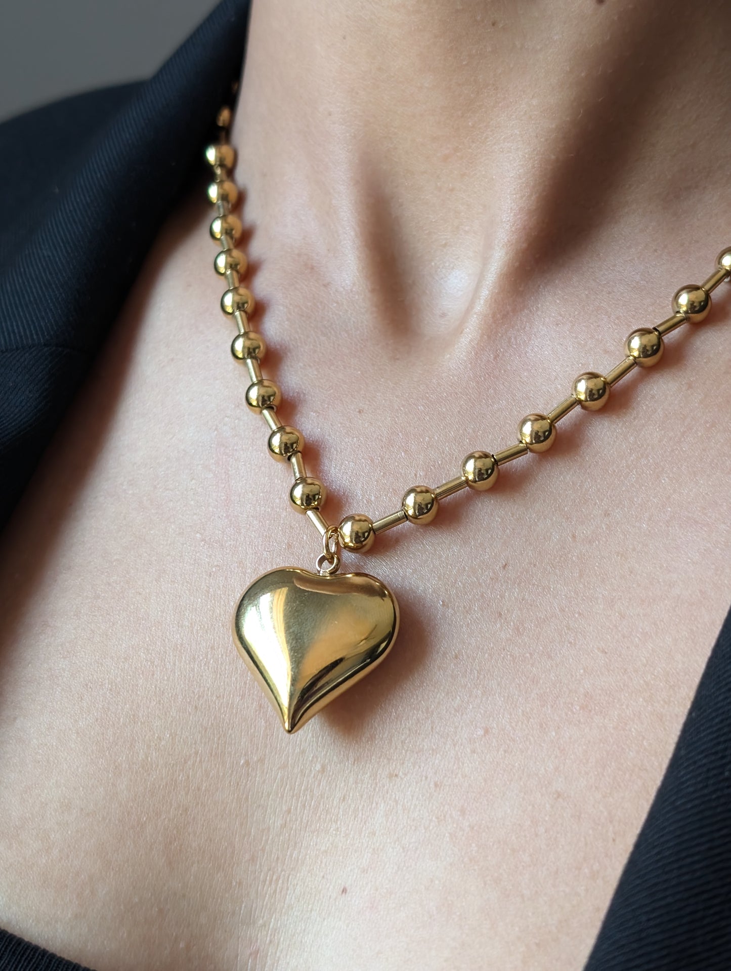 Bold Affection Heart necklace