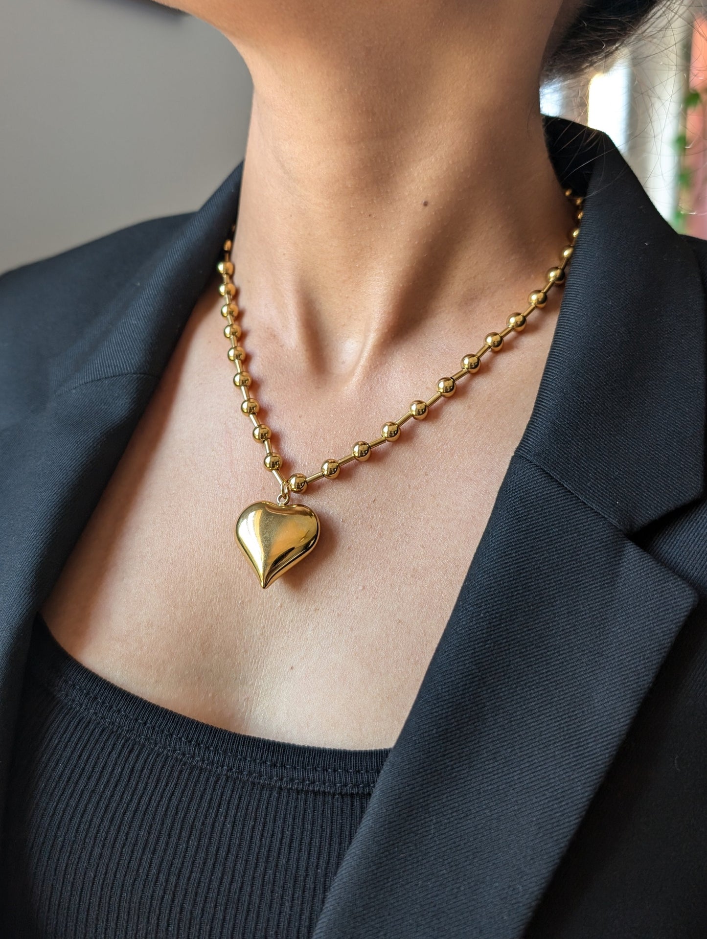 Bold Affection Heart necklace