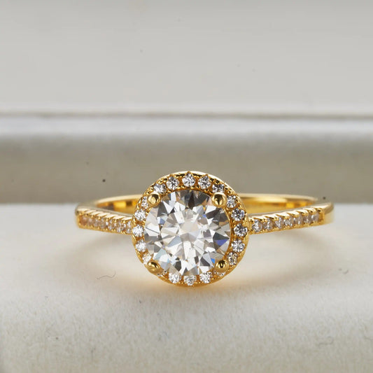 1 CT Moissanite Statement Ring